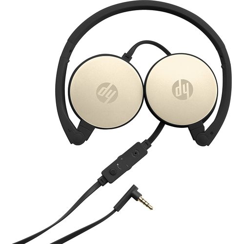 Hp Stereo Headset H2800 (Black/Silk Gold)2